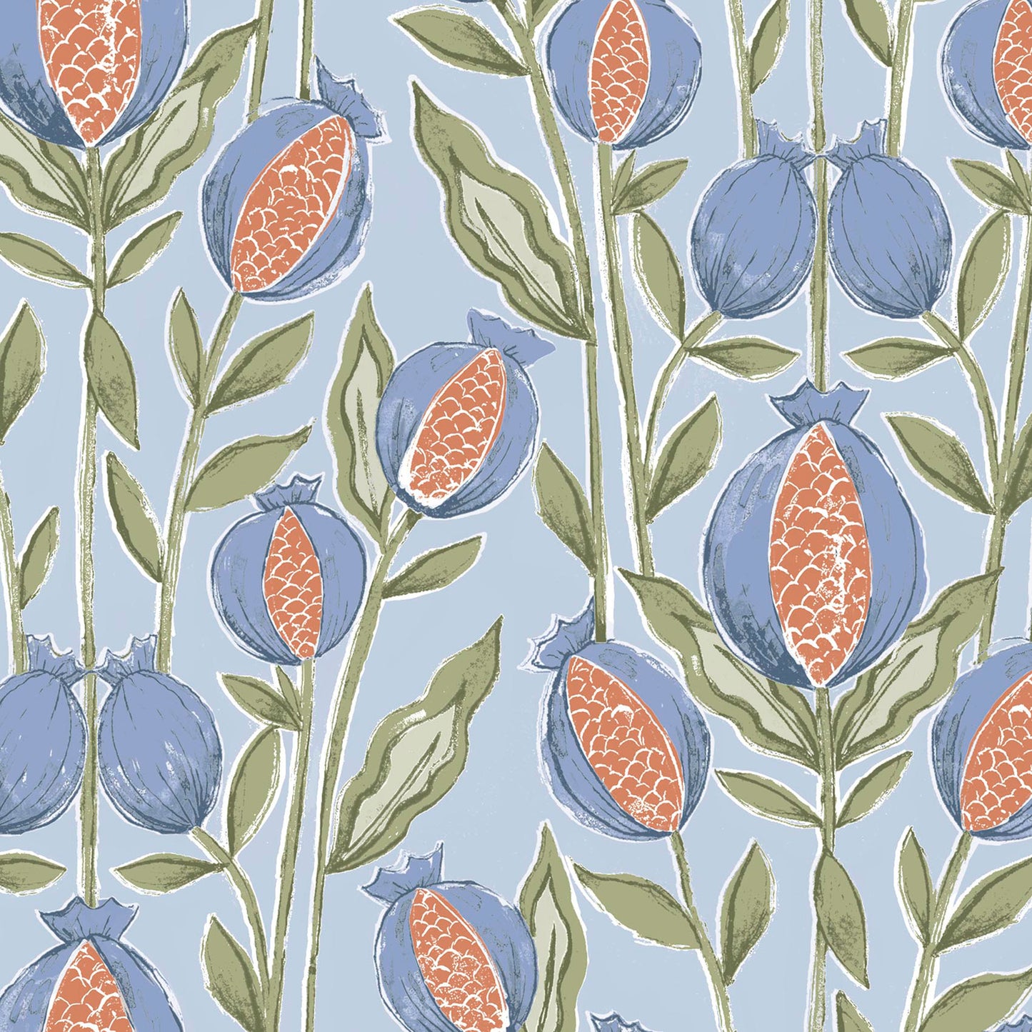 Rithani 147Cm Helena Fabric - Tide Sample