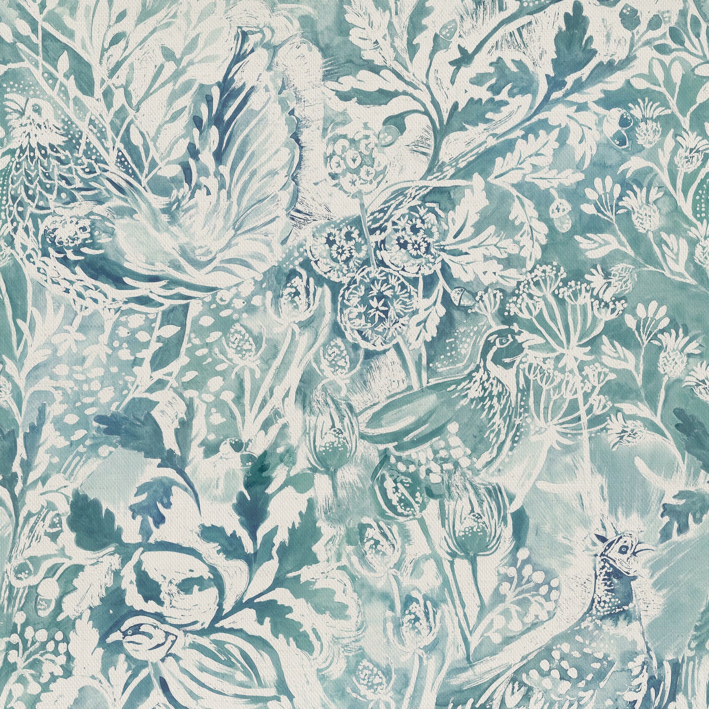 Rothesay 145Cm Fiona Fabric - Duck Egg Sample