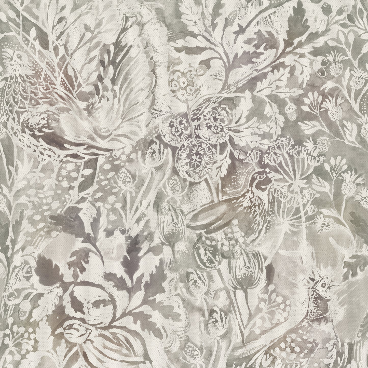 Rothesay 145Cm Fiona Fabric Metre - Nut