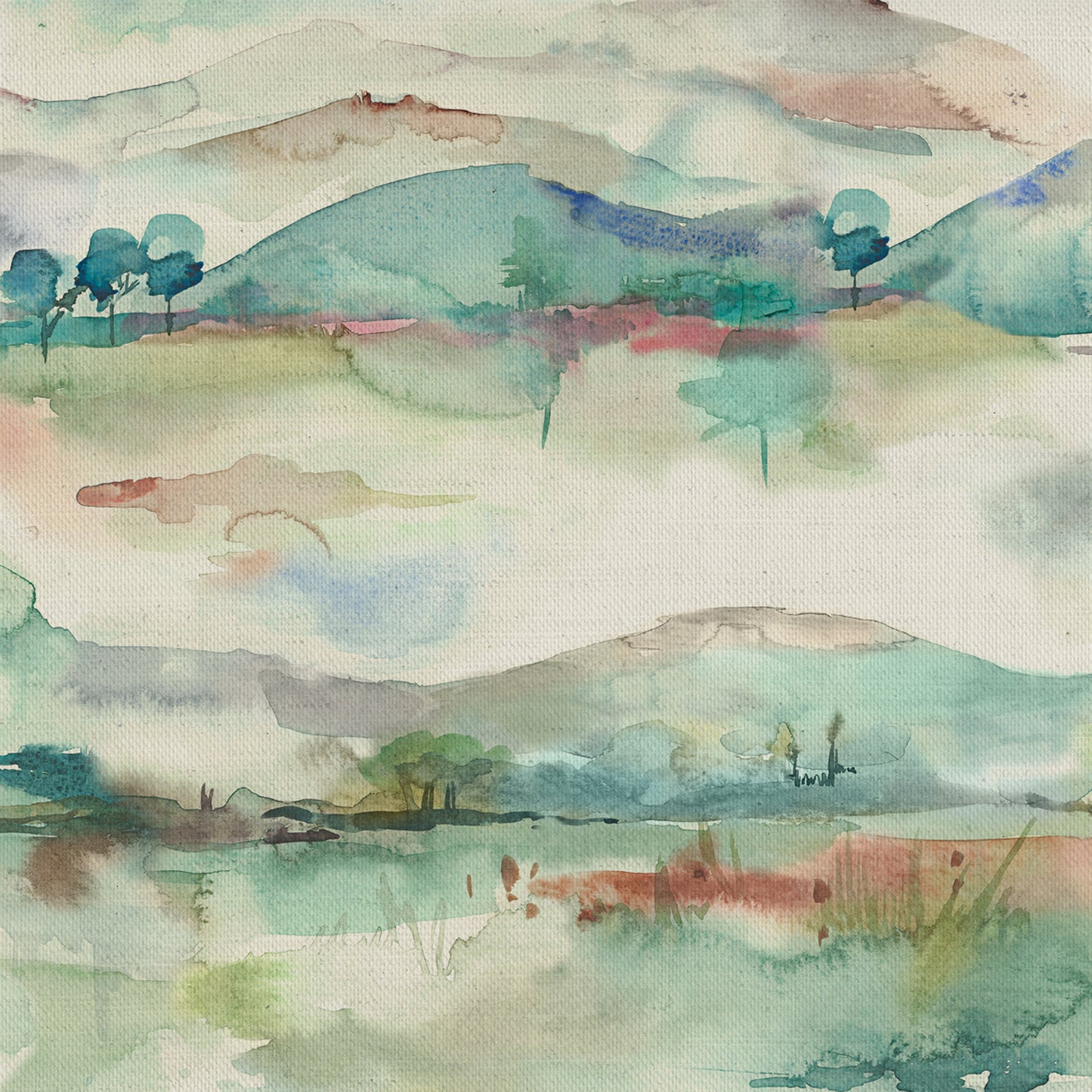 Russet Shores 145Cm Fiona Fabric Metre - Linen