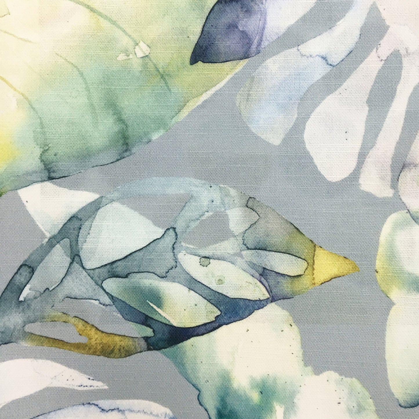 Salvador 145Cm Ann Fabric Metre - Grey