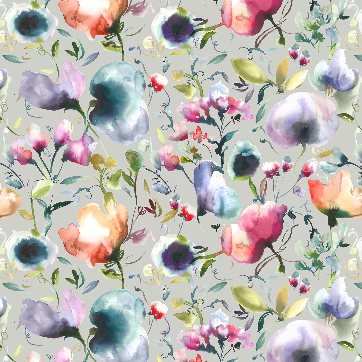 Santana 140Cm Sasha White Fabric Metre - Lotus