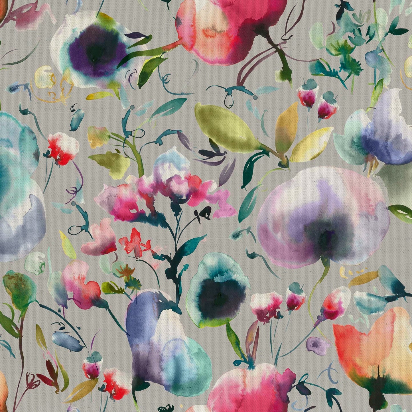 Santana 140Cm Sasha White Fabric Metre - Lotus