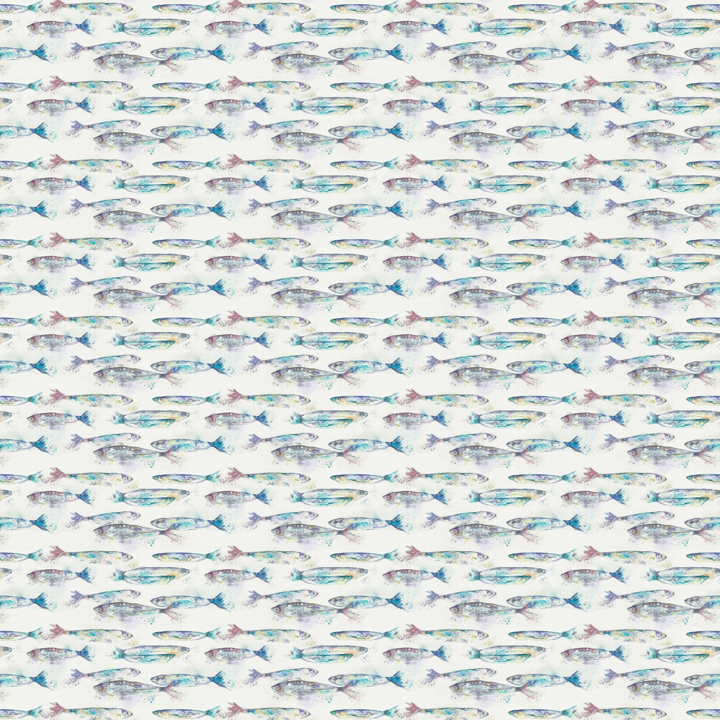 Sardines 150Cm Oil Cloth Metre - Linen