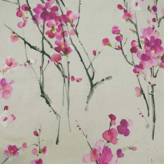 Saville 145Cm Ann Fabric Metre - Blossom/Stone