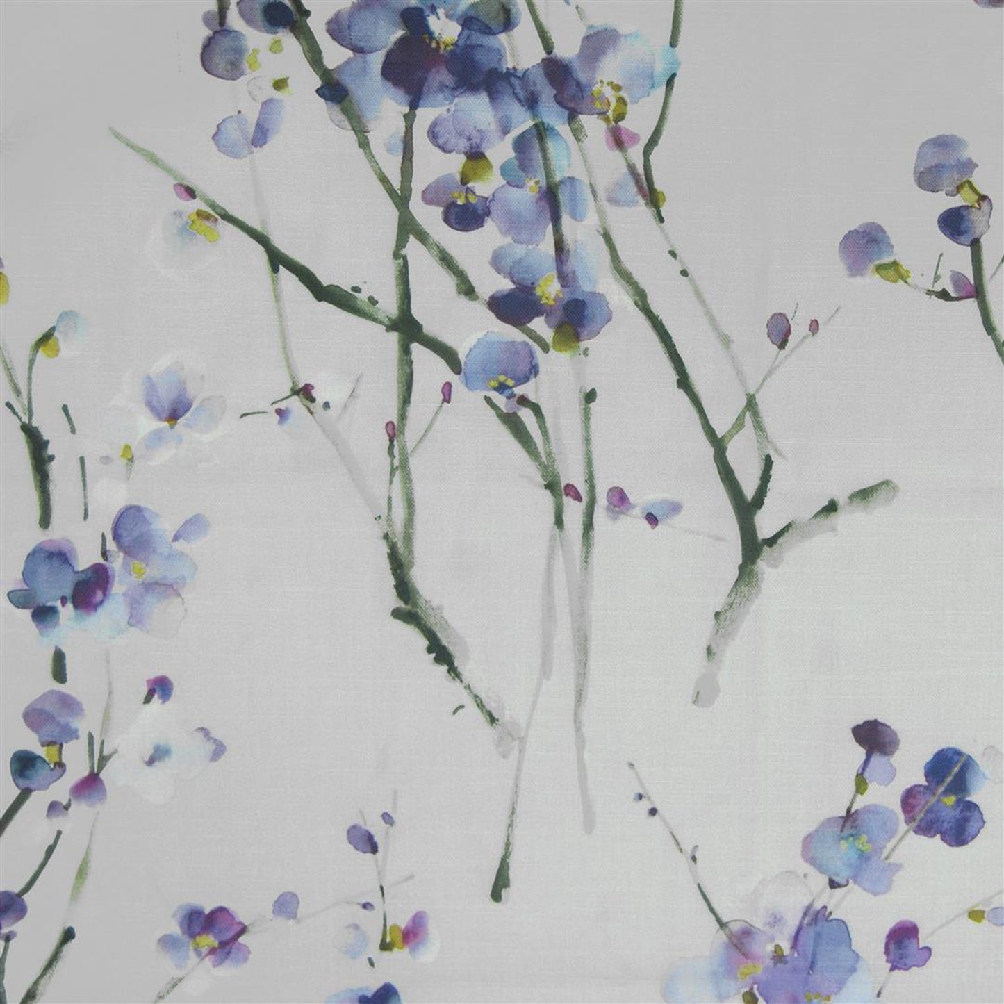 Saville 145Cm Ann Fabric - Violet/Stone Sample