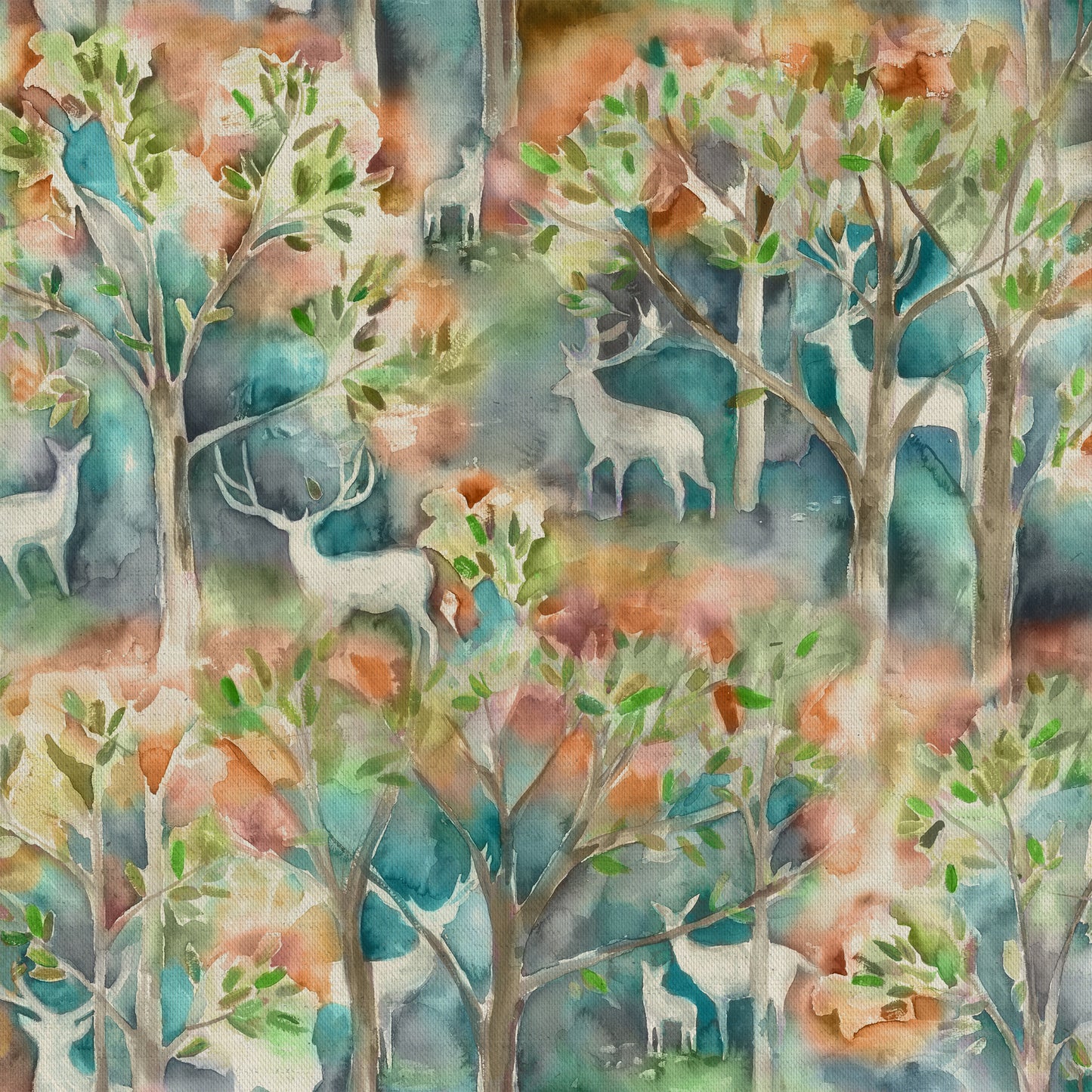 Seneca Forest 145Cm Fiona Fabric - Autumn Sample