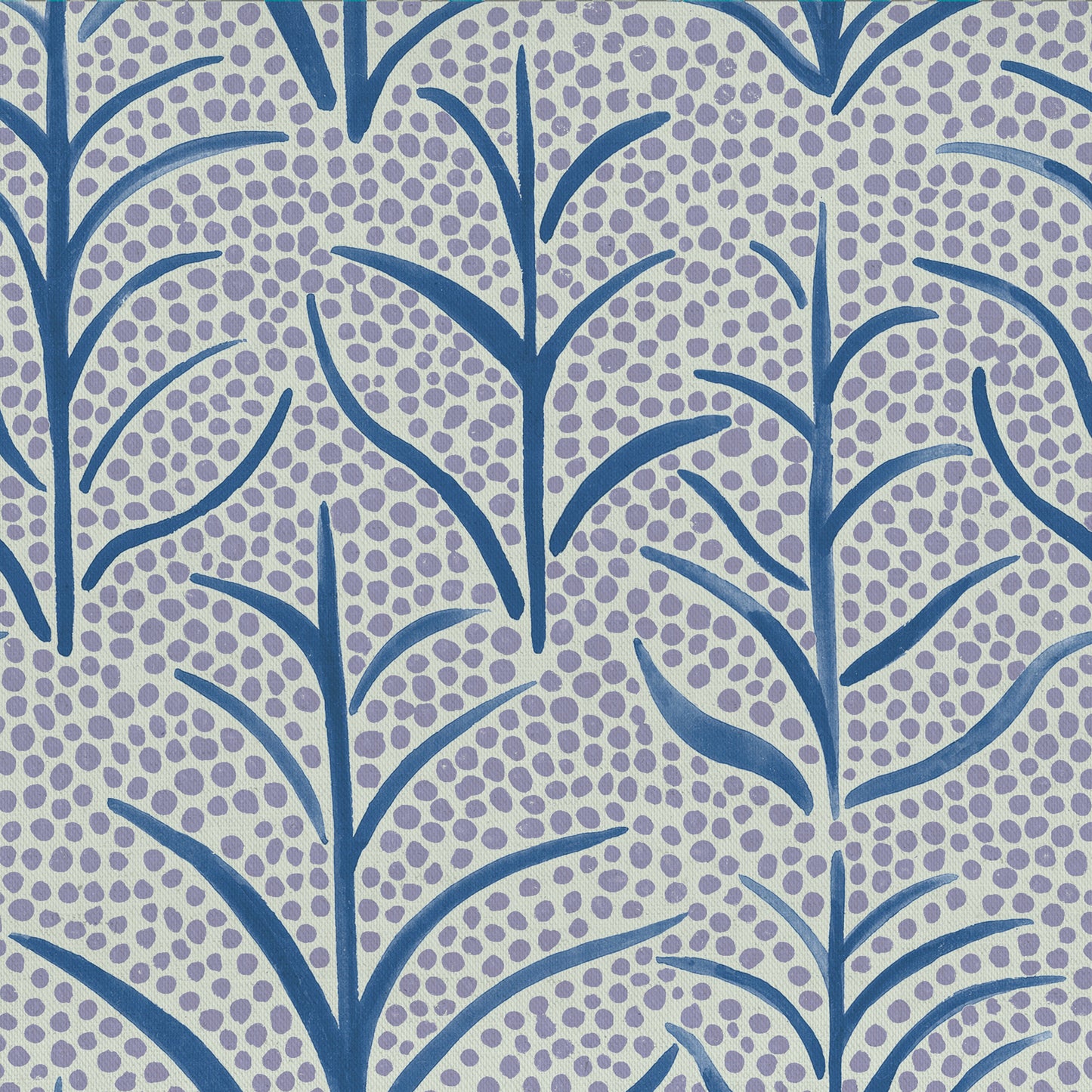 Simba Print 140Cm Sasha White Fabric Metre - Grape