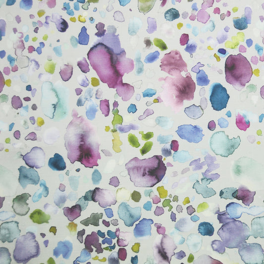 Sprinkles 145Cm Ann Fabric - Damson Sample
