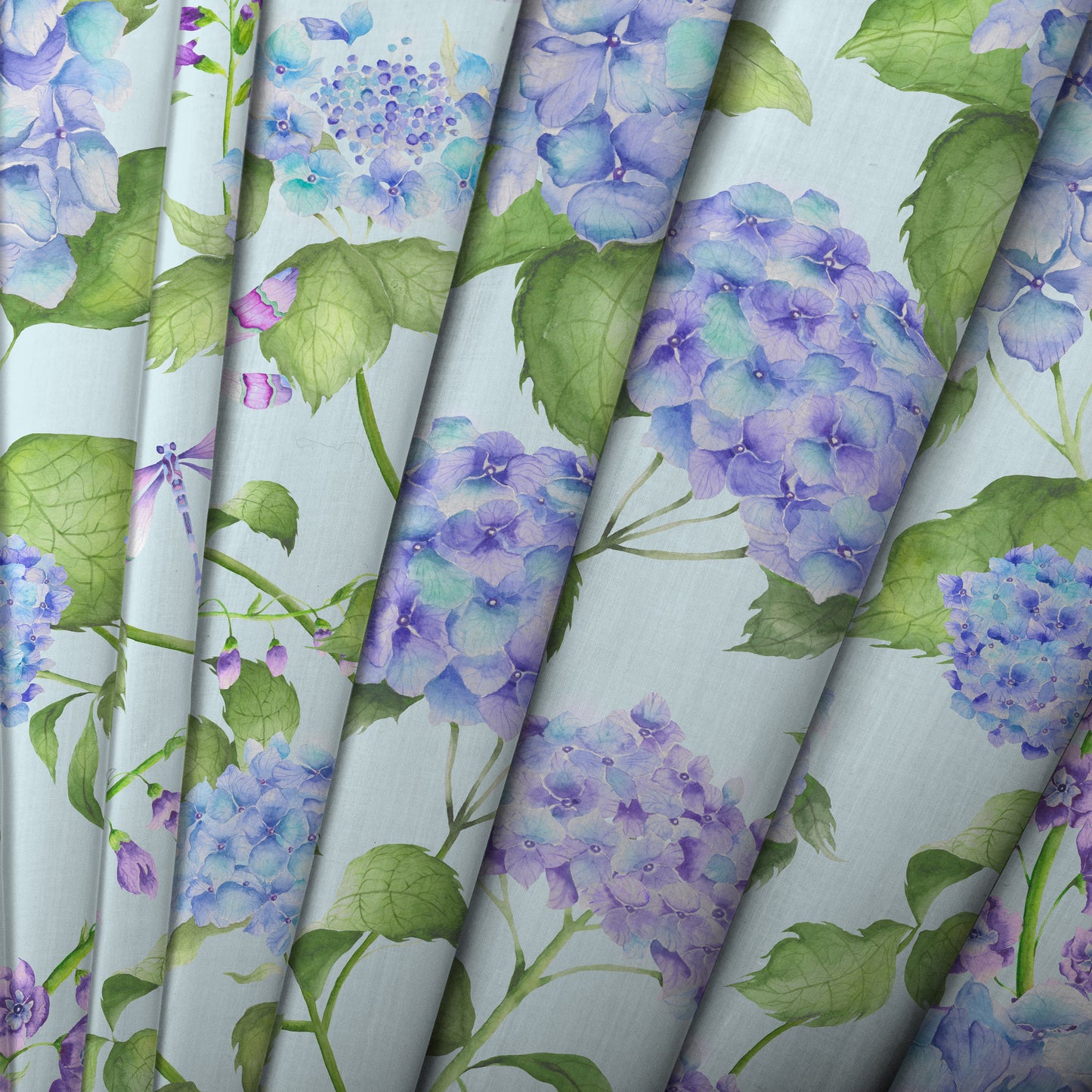 Sylvana 140Cm Fabric Metre Duck Egg Blue