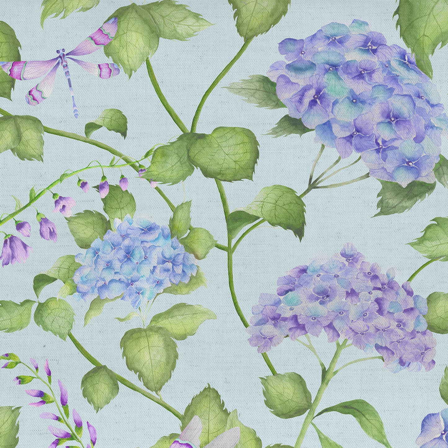 Sylvana 140Cm Fabric Metre Duck Egg Blue