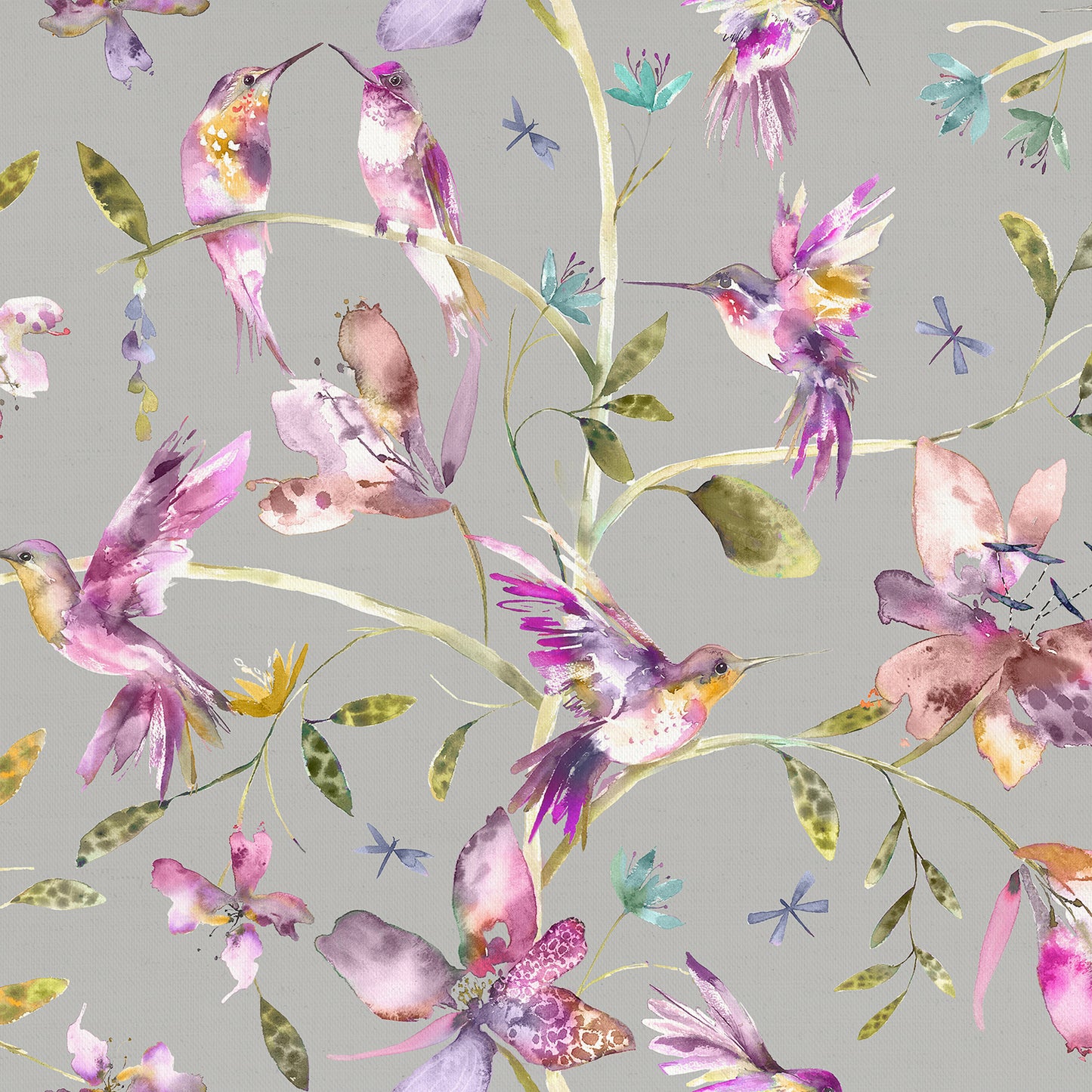 Tafuna 147Cm Helena Fabric - Dahlia Sample