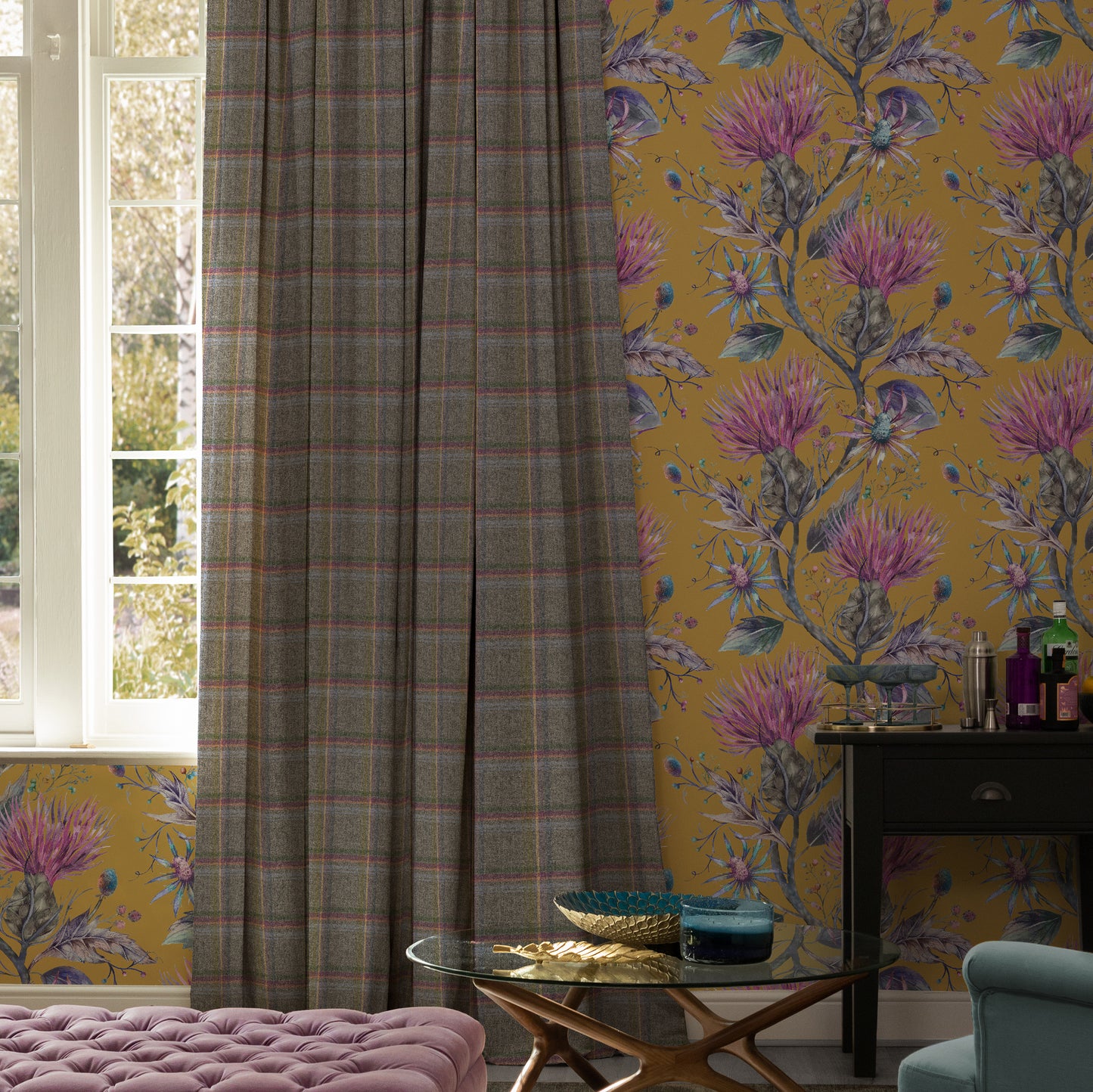 Tavistock 140Cm Fabric Violet Sample