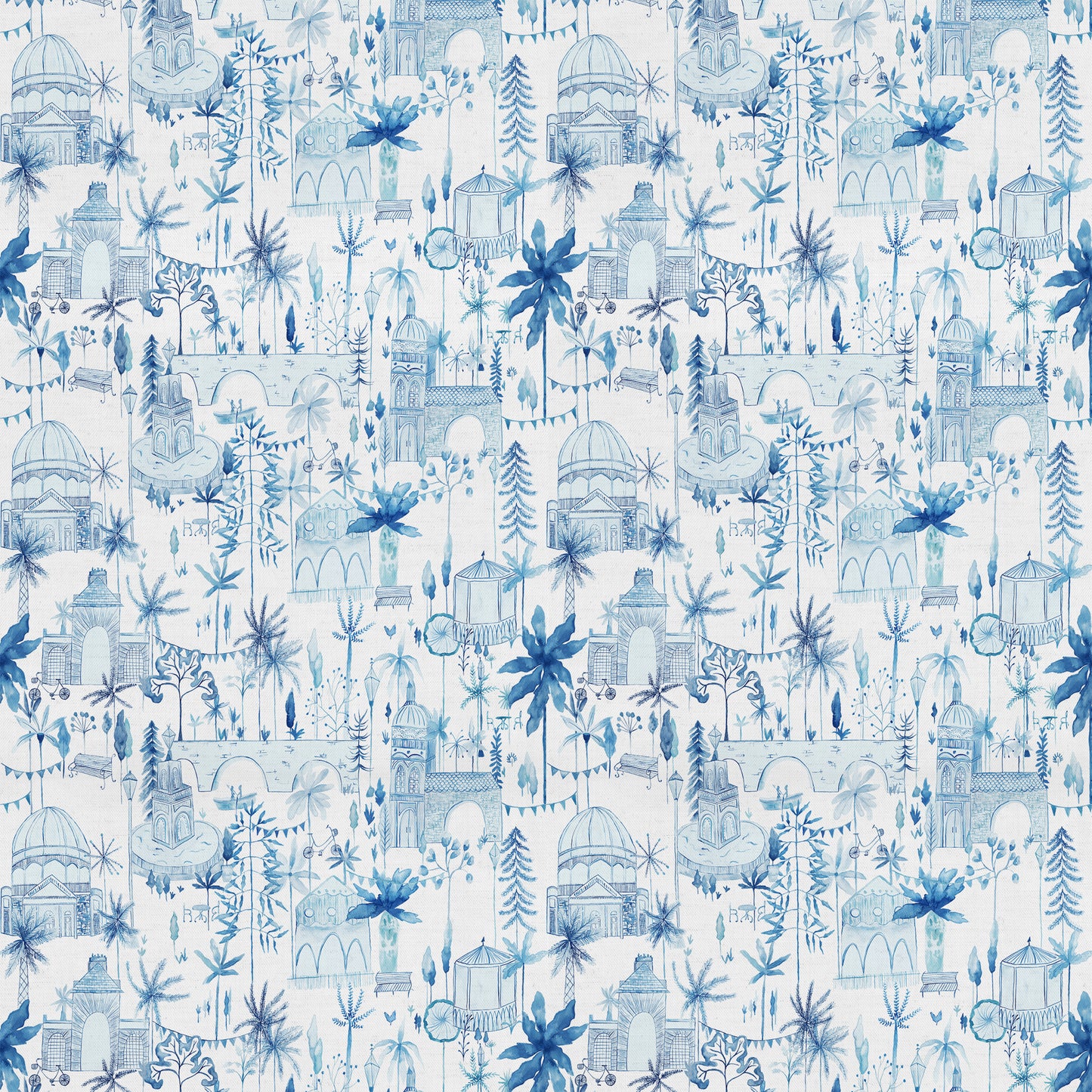 Tellaro Fabric Sample - Cobalt
