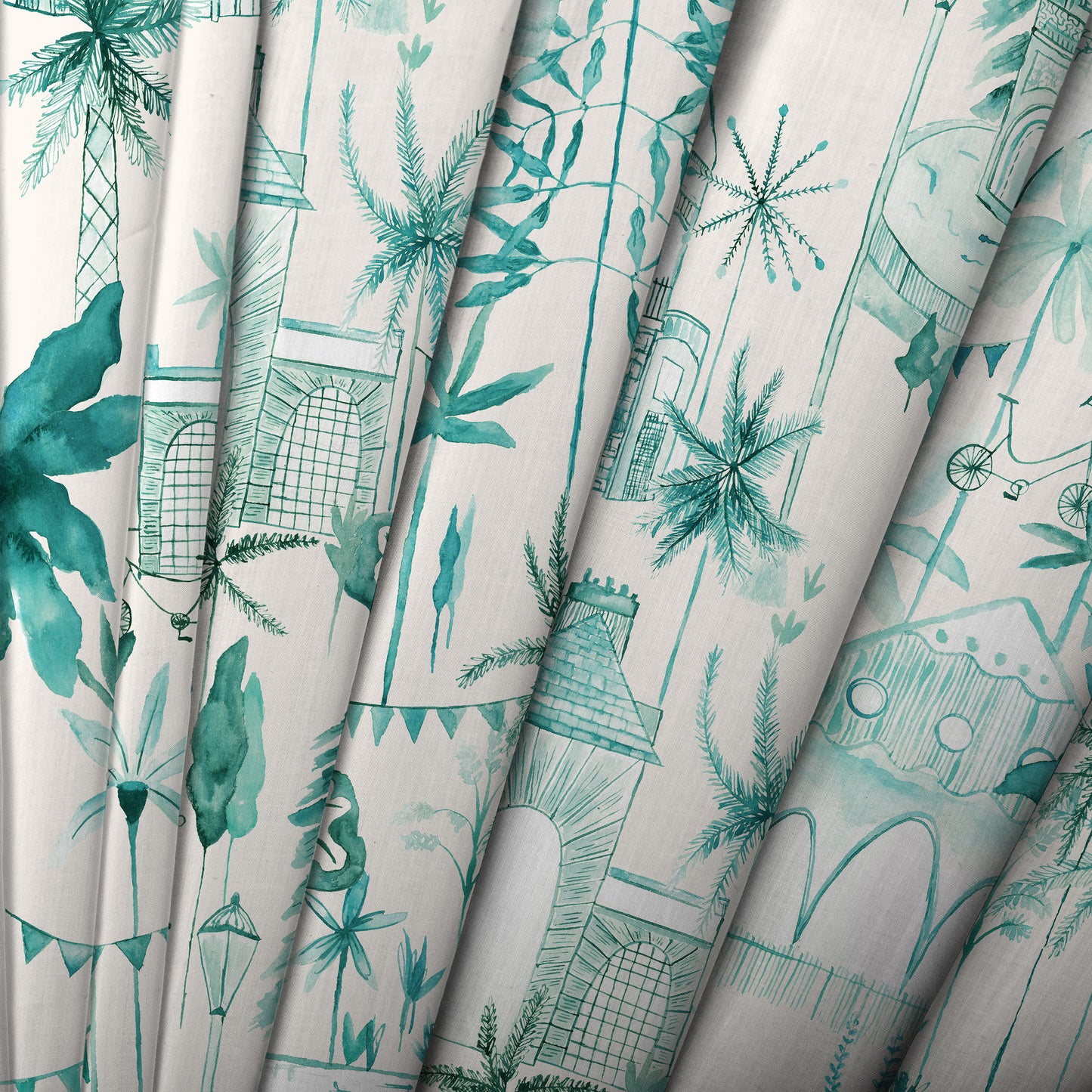 Tellaro Fabric Sample - Seamist