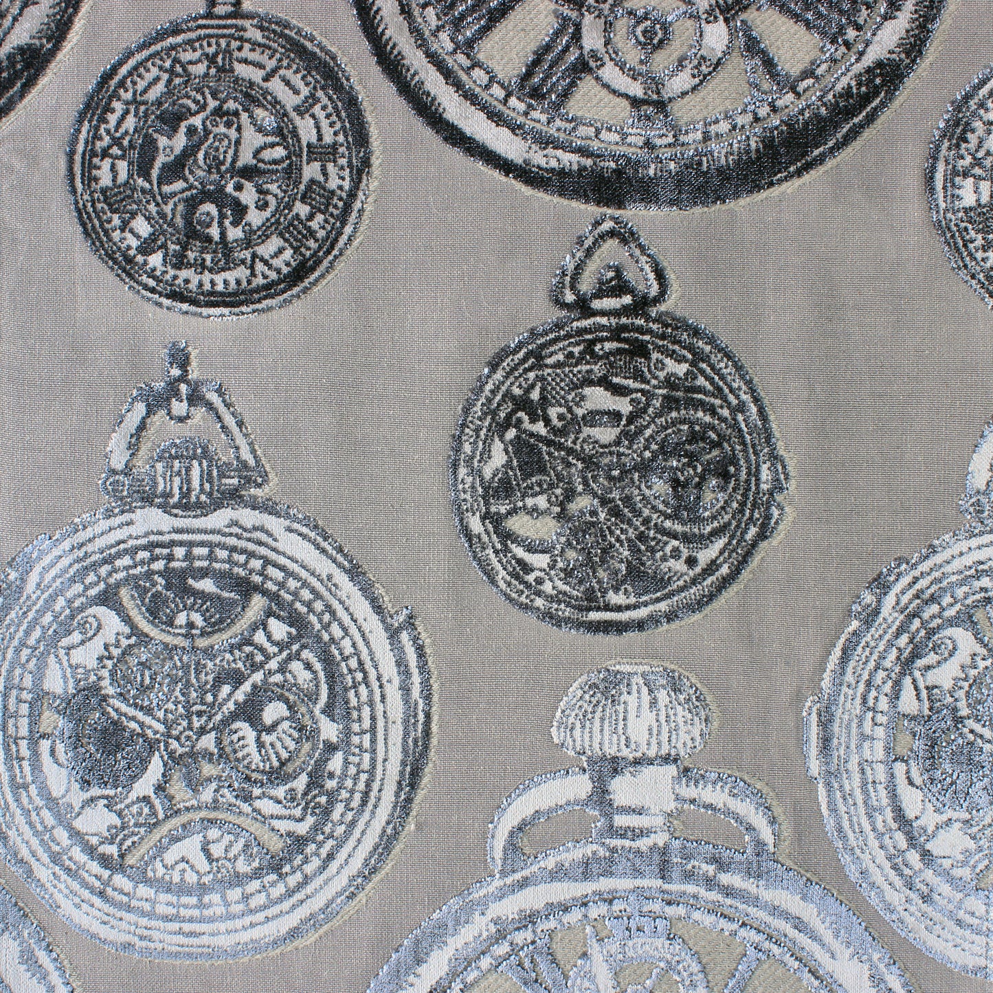 Tempus 140Cm Fabric Metre Smoke