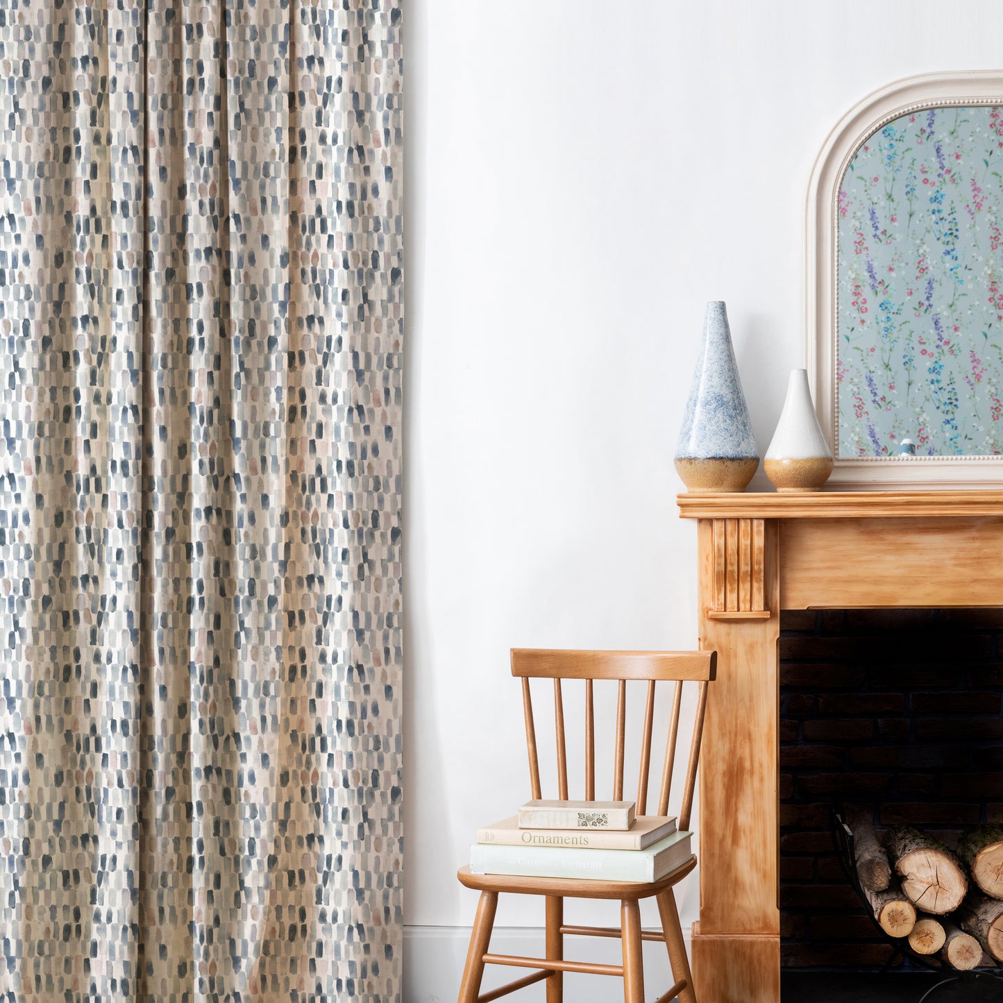 Tide 147Cm Helena Fabric - Slate Sample