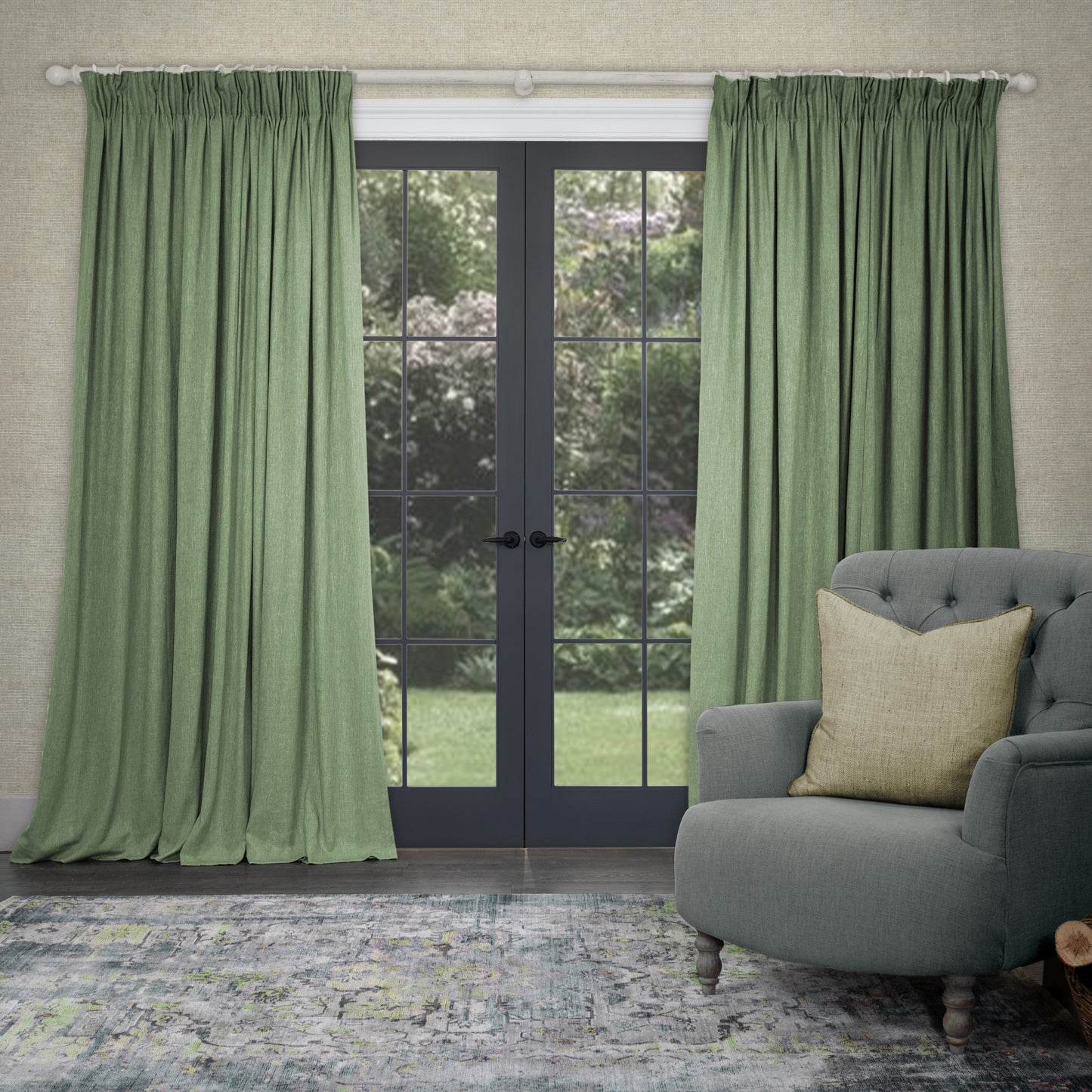 Tivoli 138Cm Fabric Metre Pistachio