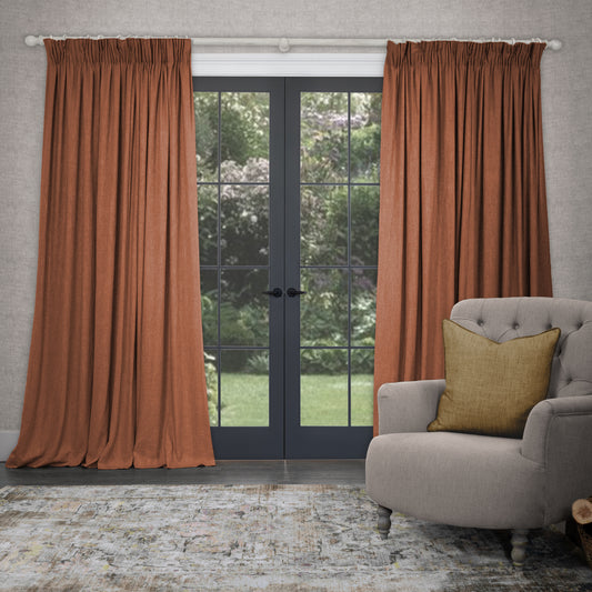 Tivoli 138Cm Fabric Metre Rust