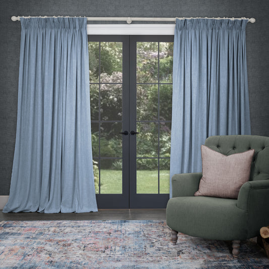 Tivoli 138Cm Fabric Metre Sky