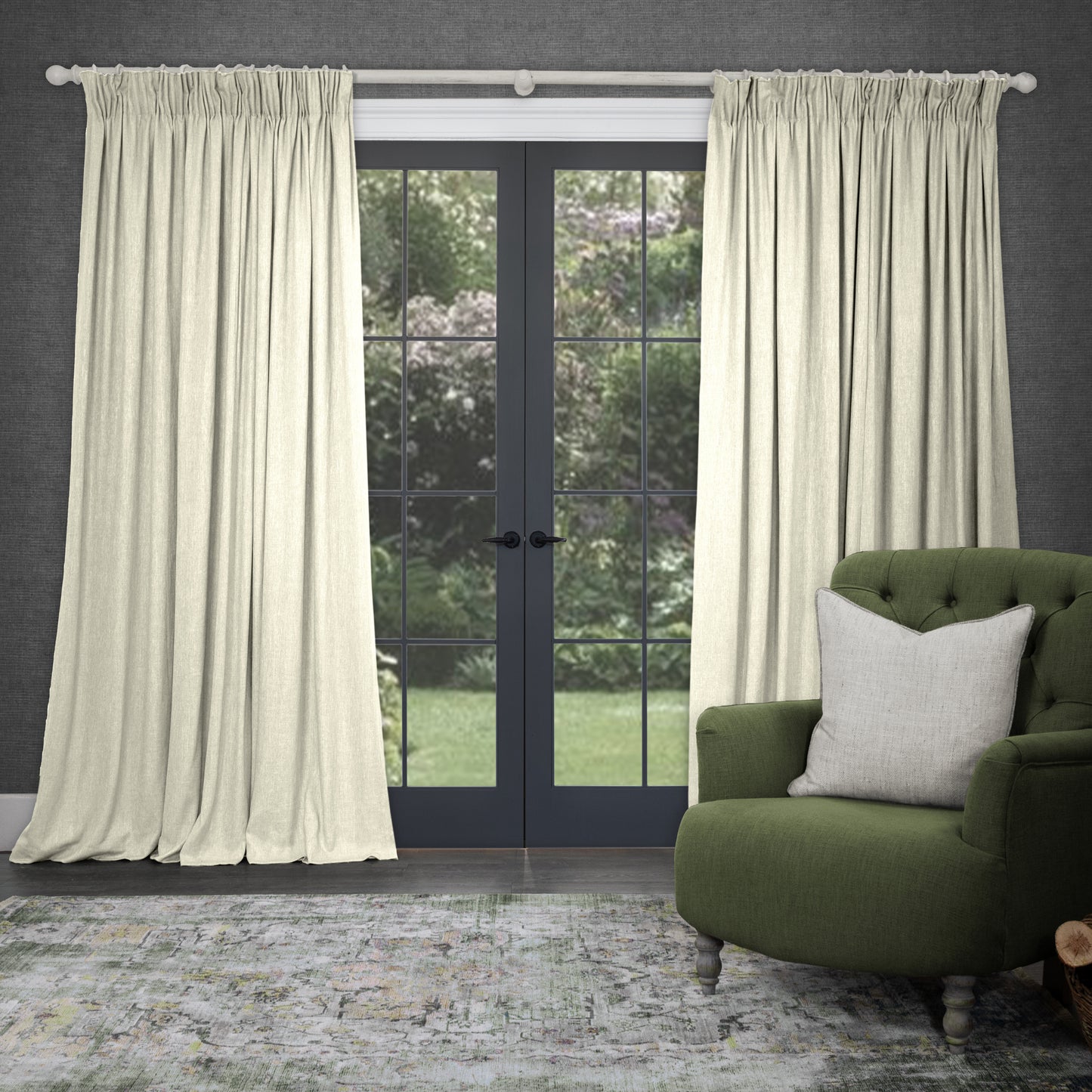 Tivoli 138Cm Fabric Metre Snow