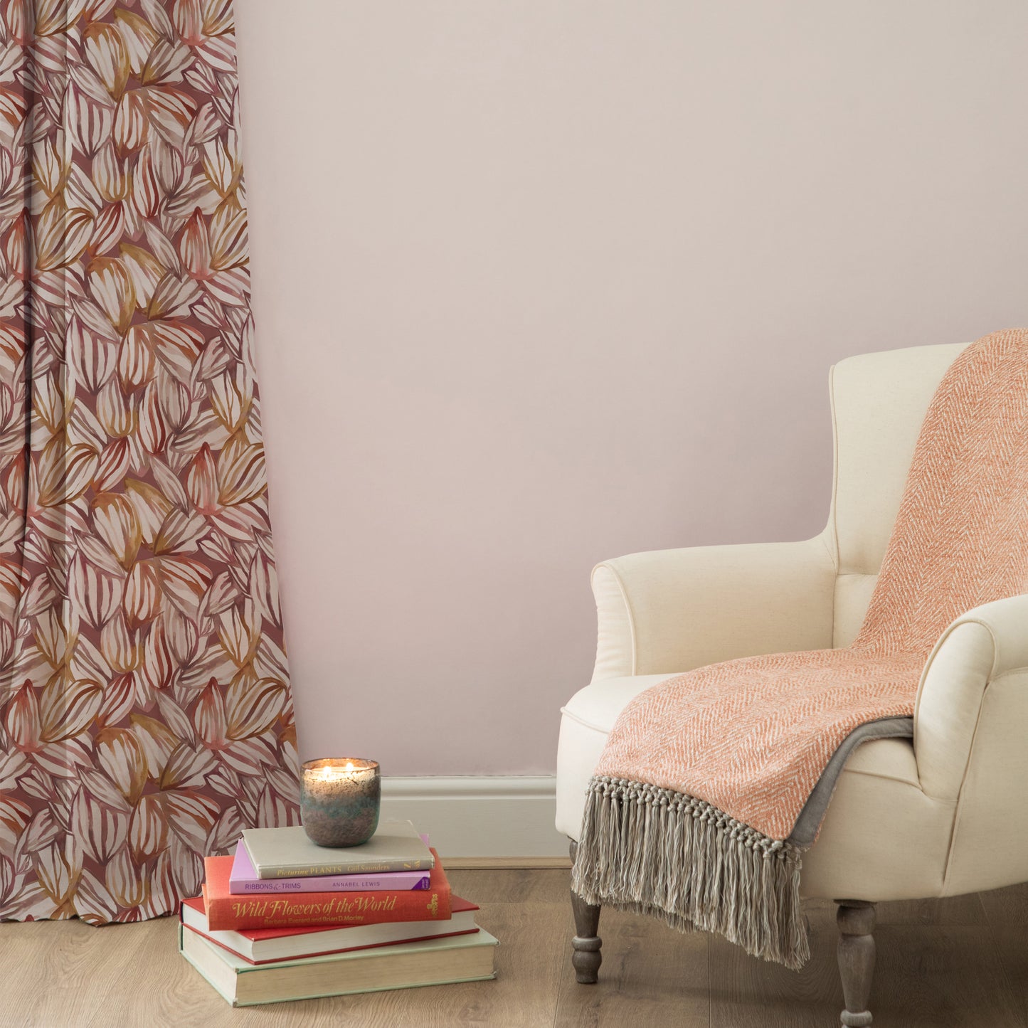 Topia 138Cm Sophie Fabric - Amber Sample
