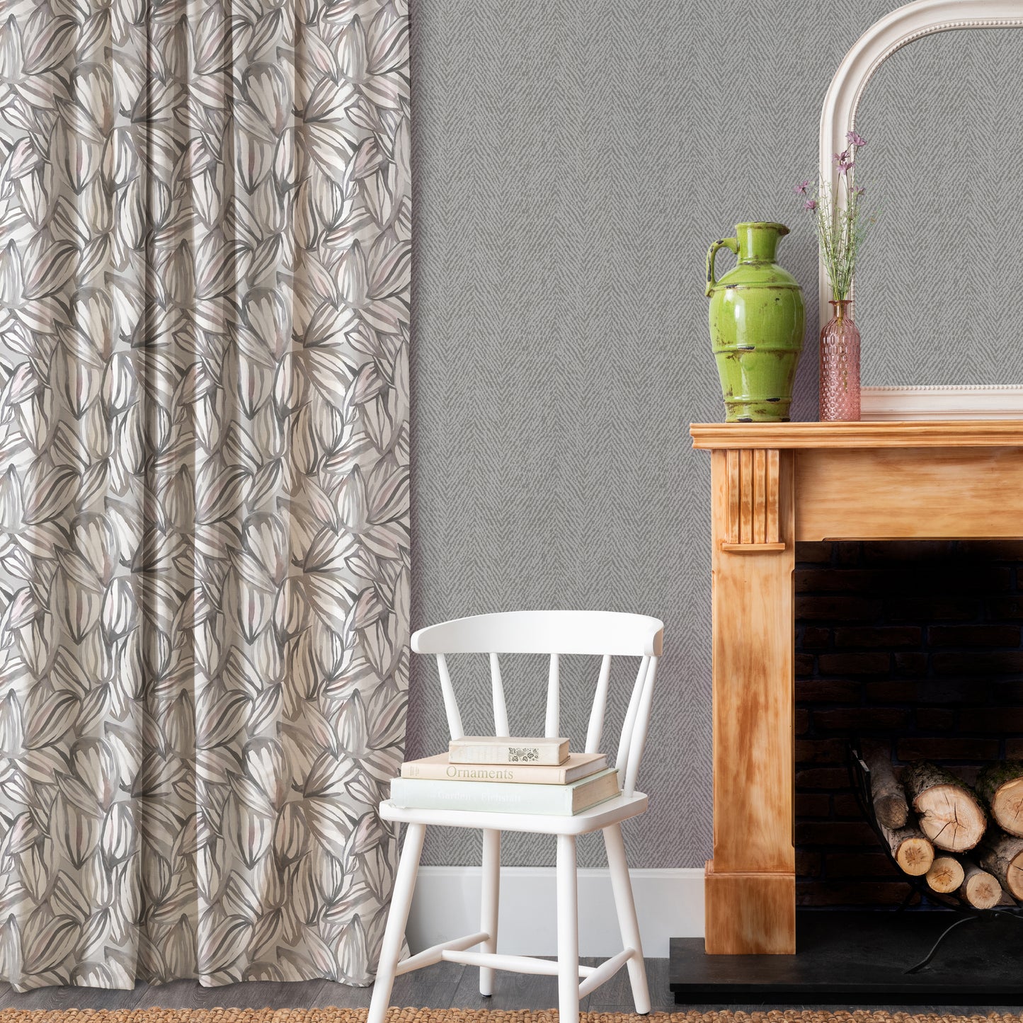 Topia 138Cm Sophie Fabric Metre - Bamboo