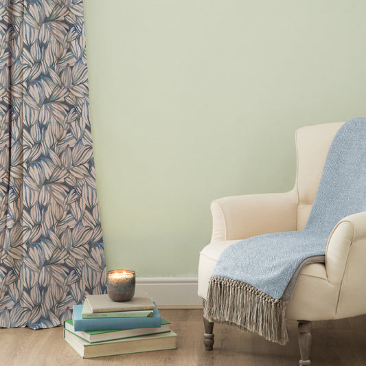 Topia 138Cm Sophie Fabric Metre - Cobalt