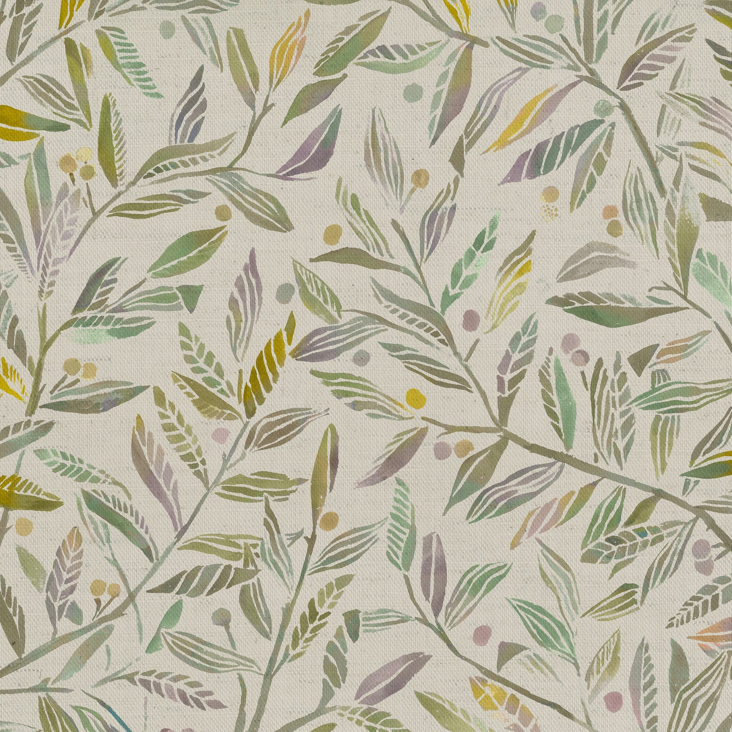 Torquay 145Cm Fiona Fabric Metre - Lemongrass