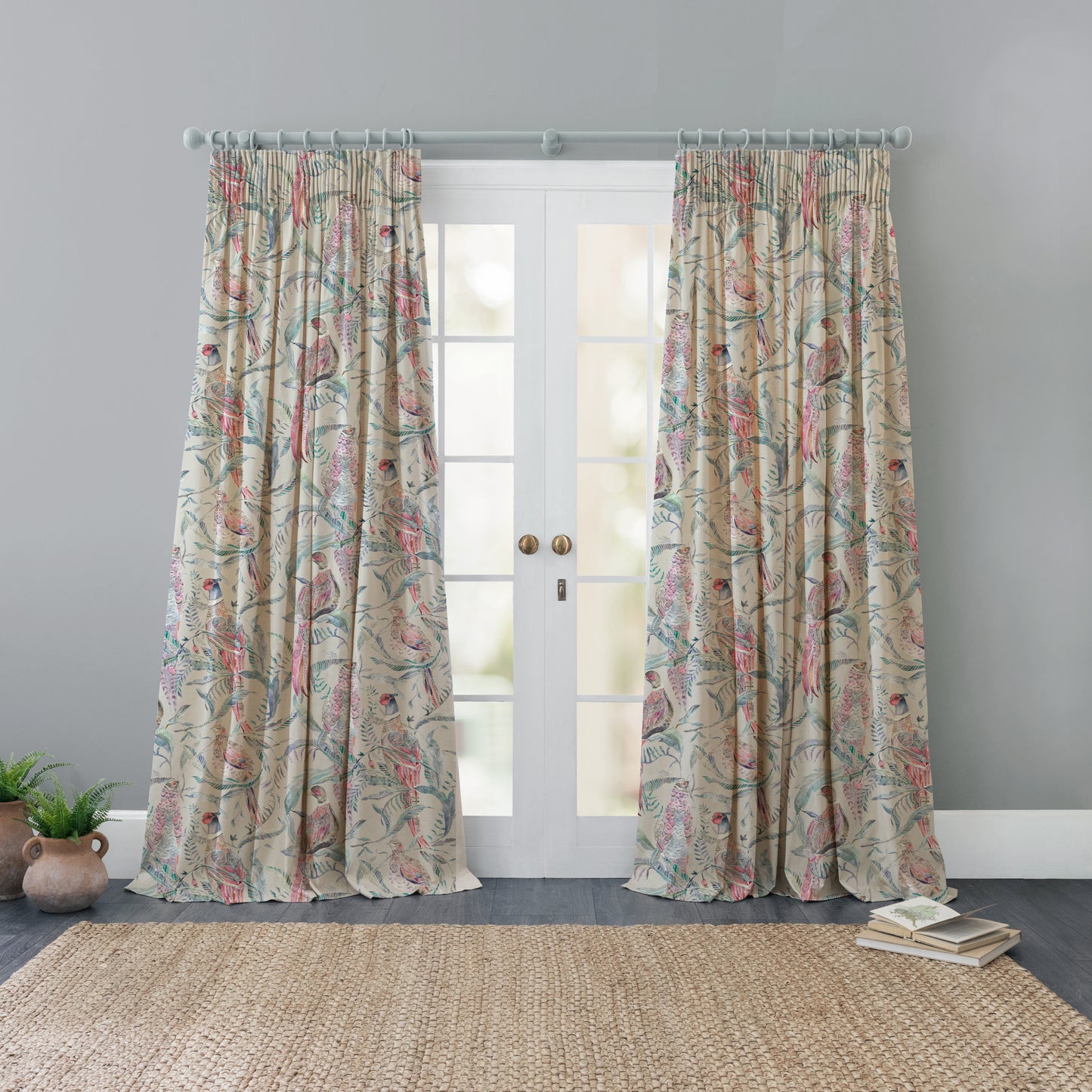 Torrington 145Cm Fiona Fabric Metre - Loganberry