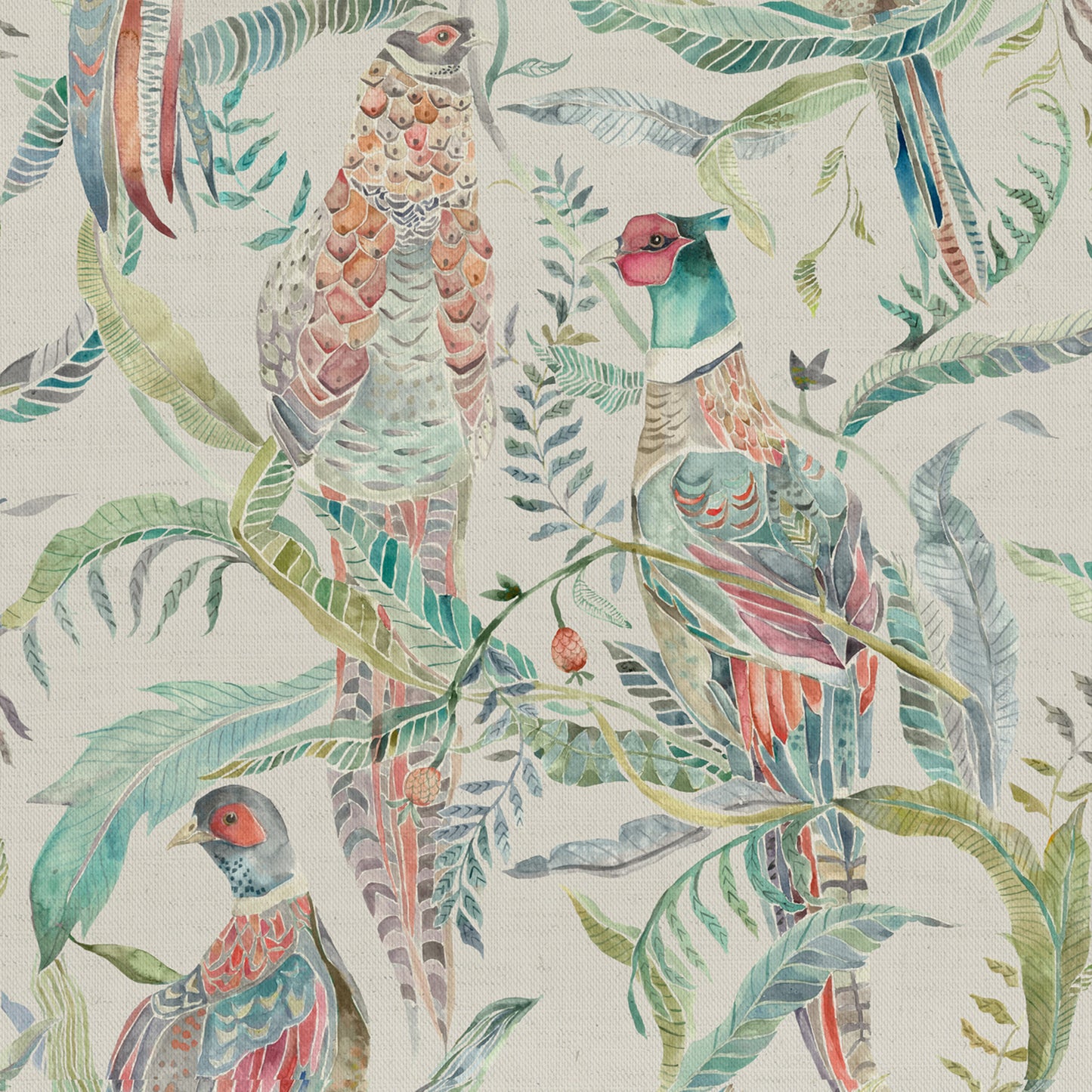 Torrington 145Cm Fiona Fabric - Pomegranate Sample