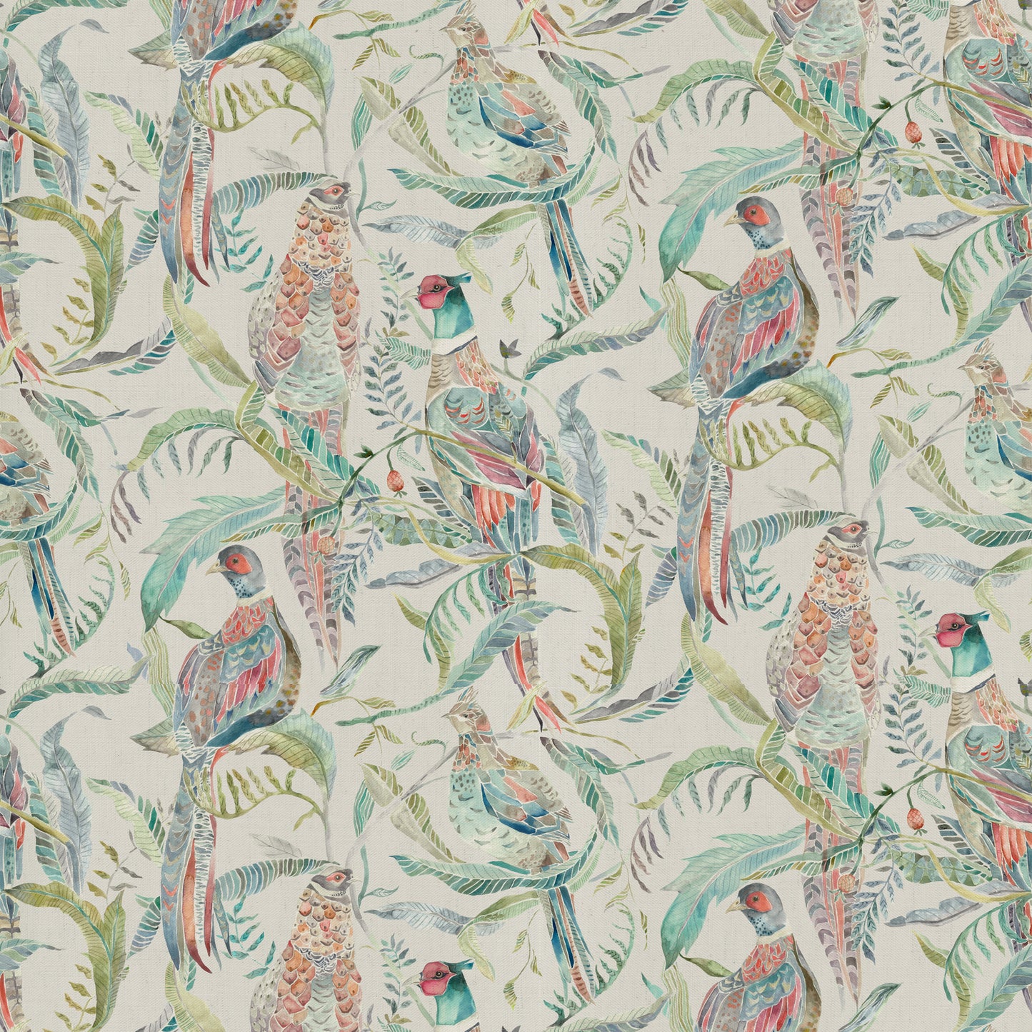 Torrington 145Cm Fiona Fabric Metre - Pomegranate