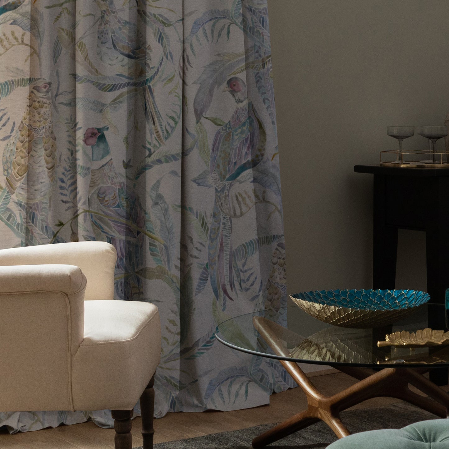 Torrington Velvet 140Cm Fabric Metre - Periwinkle