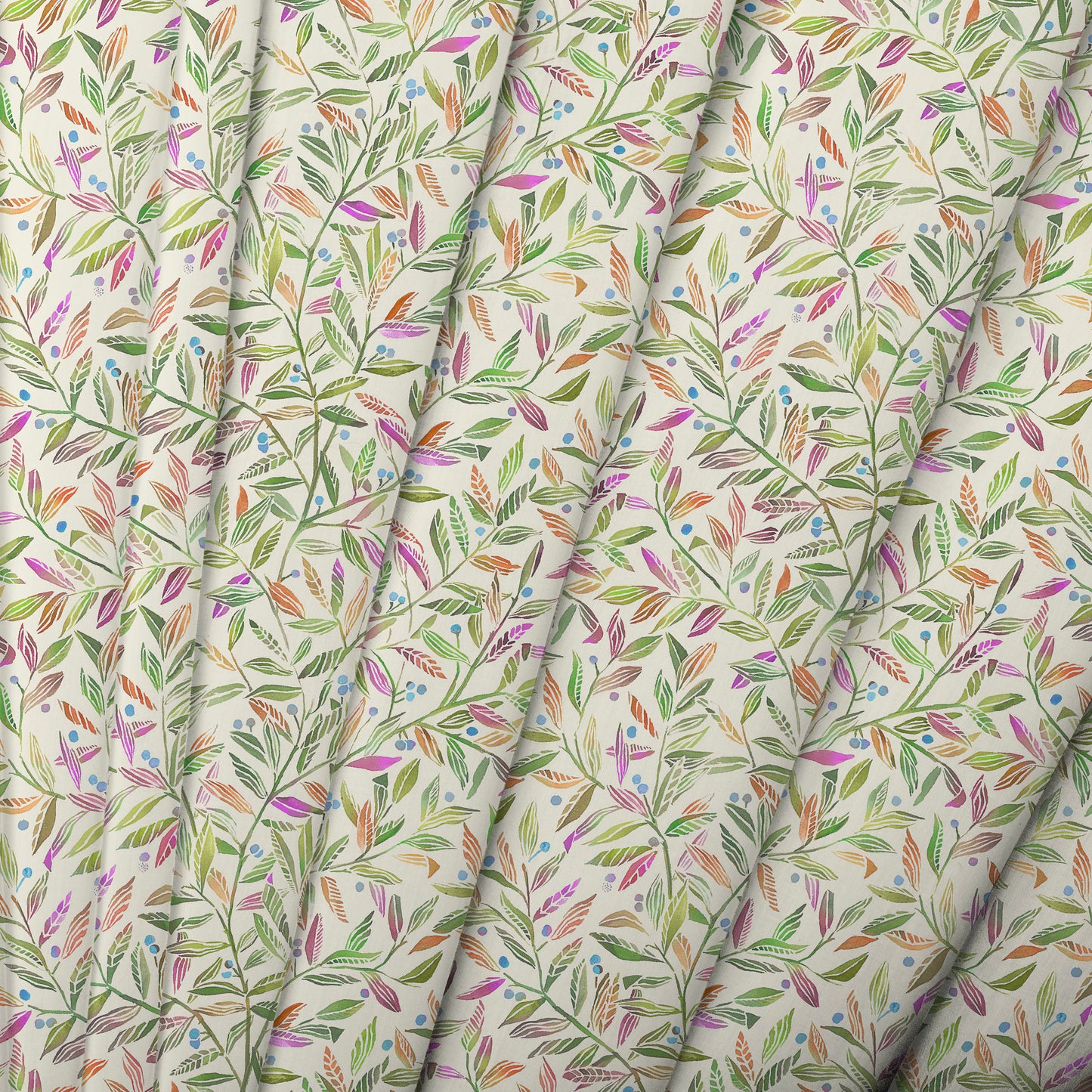 Torquay 160Cm Lomond Dress Fabric Metre - Grapefruit Ecru