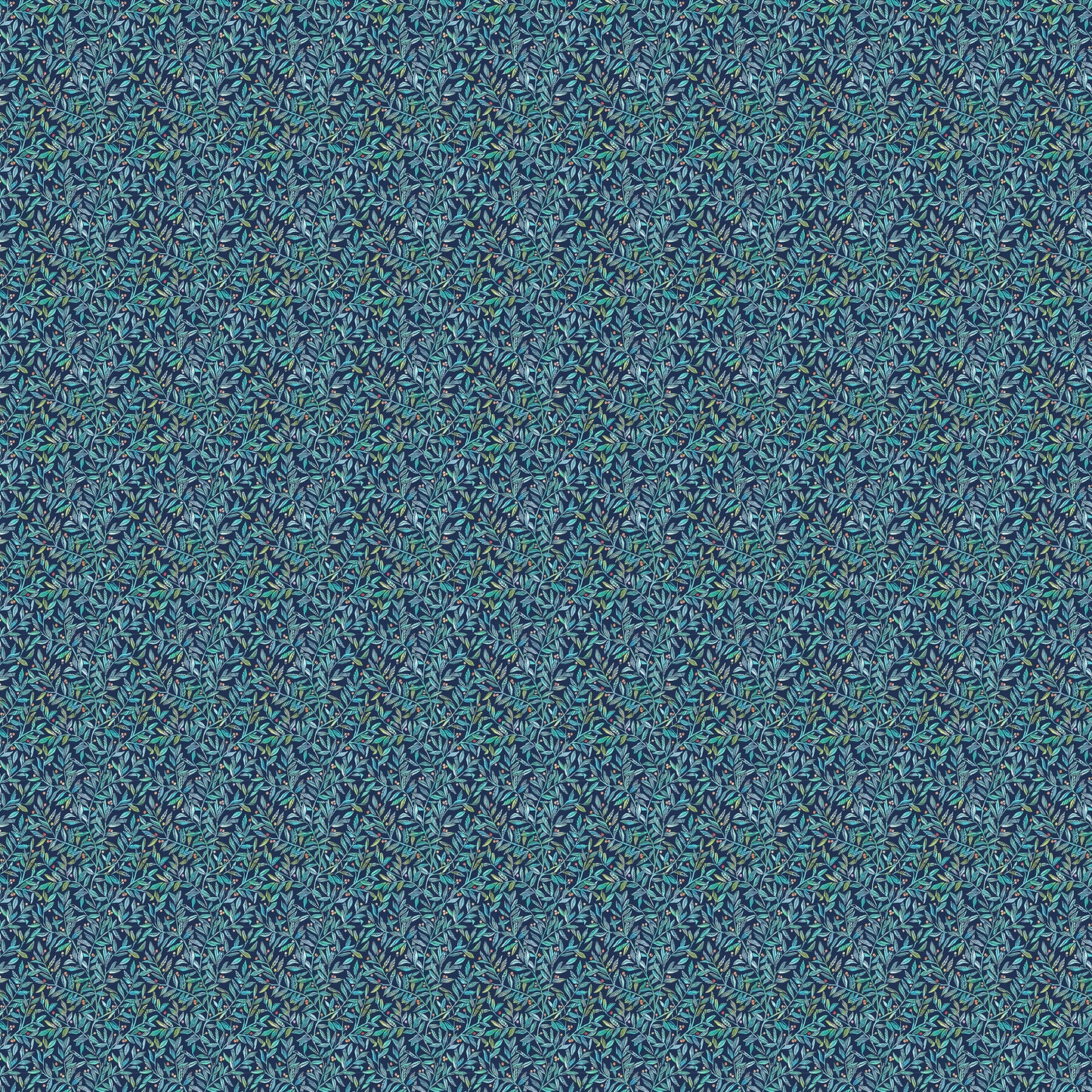 Torquay 152Cm Poplin Dress Fabric Metre - Pomegrante Navy