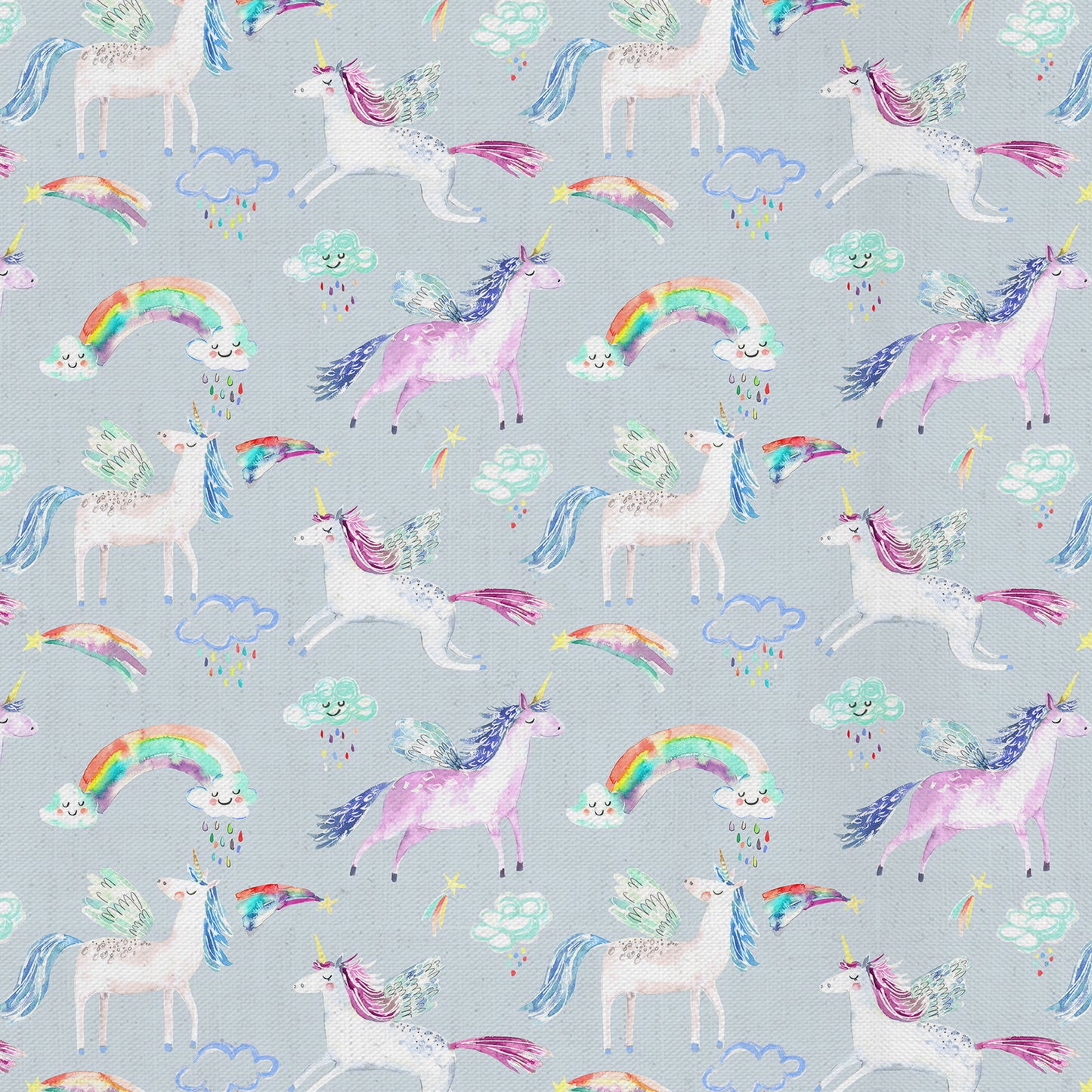 Unicorn Dance 145Cm Ann Fabric - Stone Sample