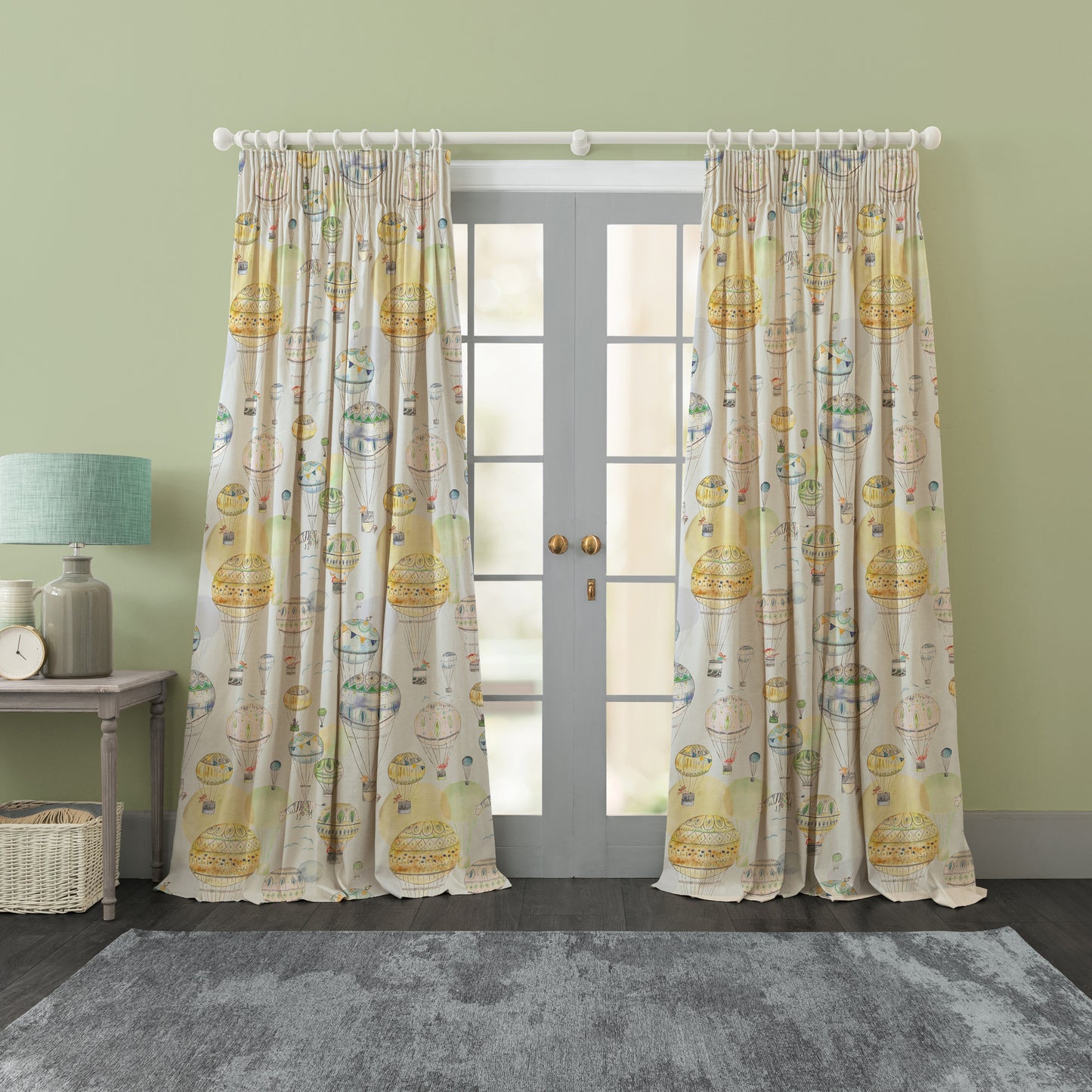 Up And Away 145Cm Ann Fabric - Citrus Sample