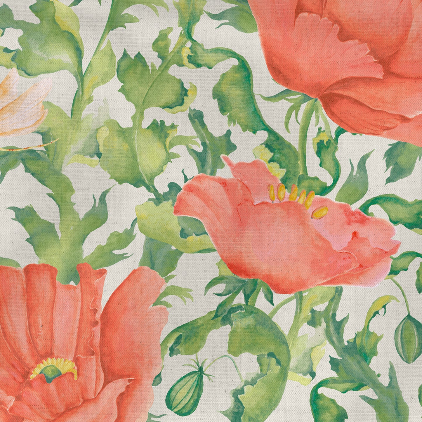 Valeria Fabric Sample - Scarlet