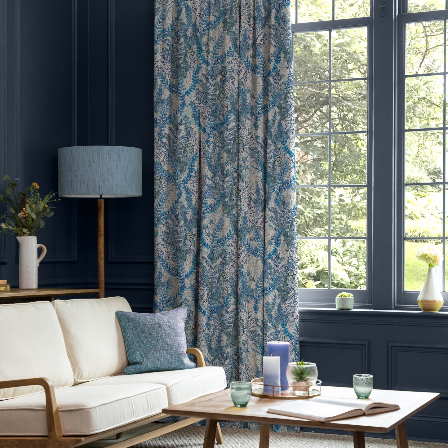 Valetta Fabric Sample - Cobalt