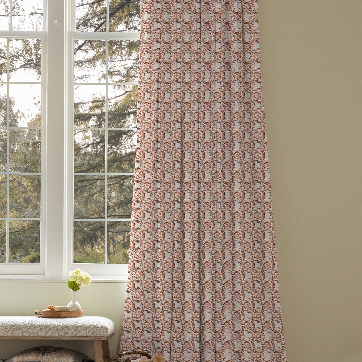 Vali 140Cm Fabric Metre Terracotta