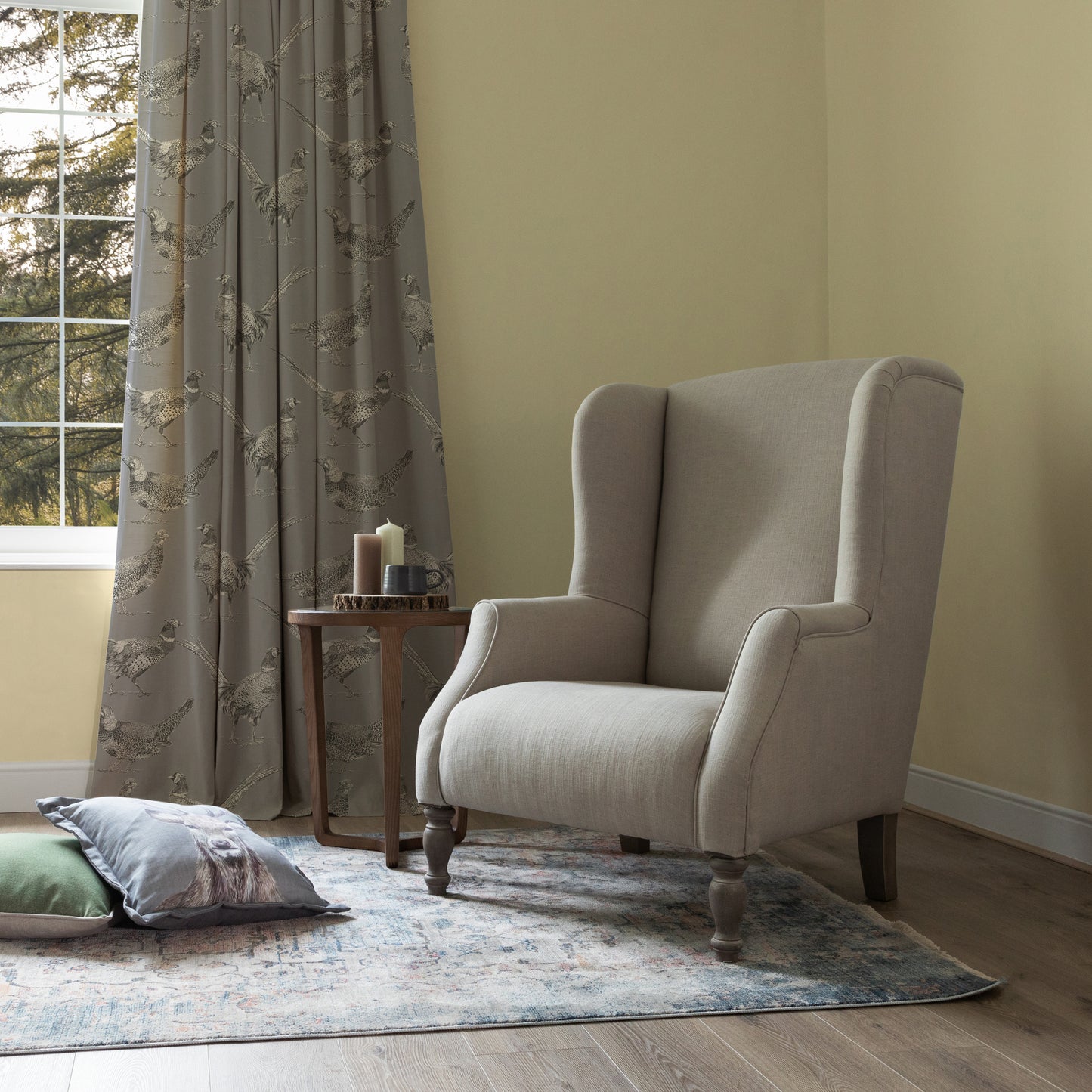 Venatu 145Cm Fiona Fabric Metre - Antique