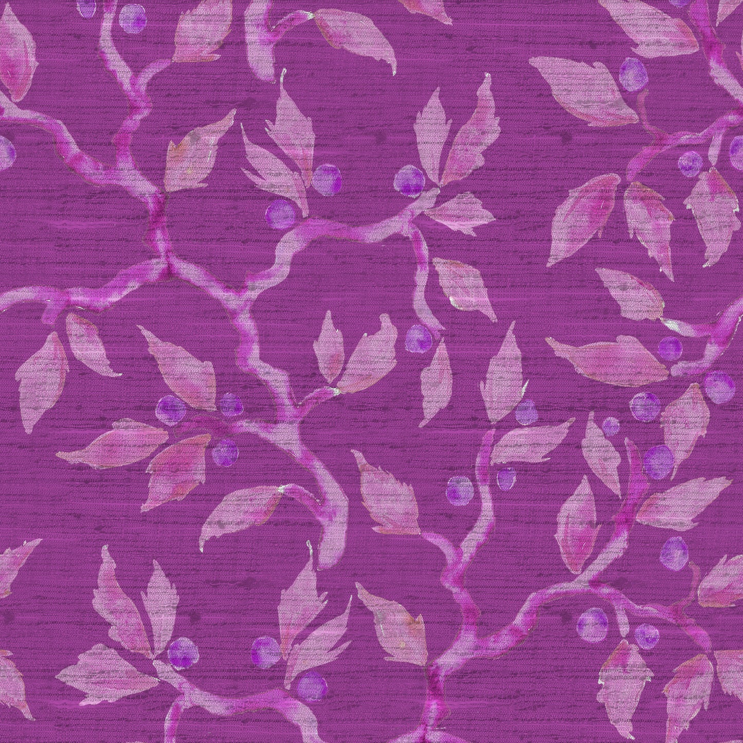 Vesper 138Cm Hamish Fabric Metre - Fuchsia