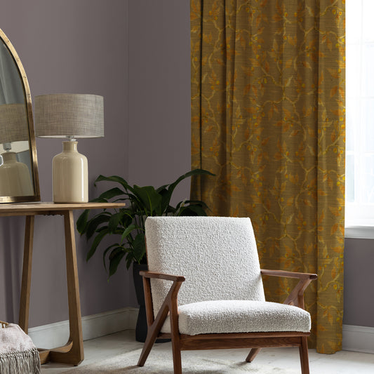 Vesper 138Cm Hamish Fabric - Gold Sample