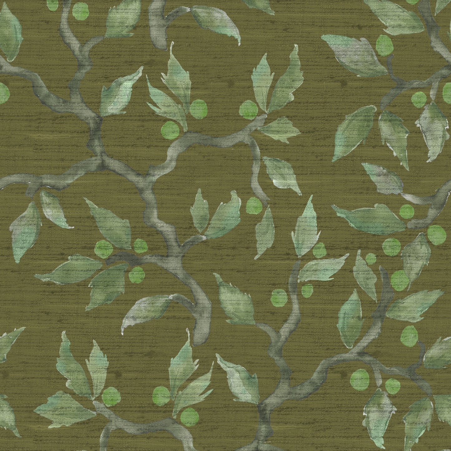 Vesper 138Cm Hamish Fabric - Olive Sample
