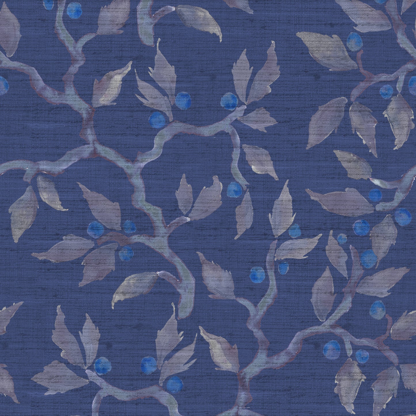 Vesper 138Cm Hamish Fabric - Sapphire Sample