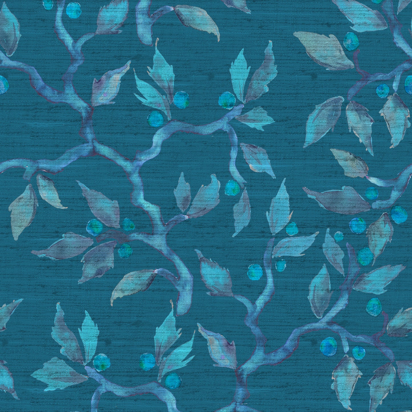 Vesper 138Cm Hamish Fabric - Turquoise Sample