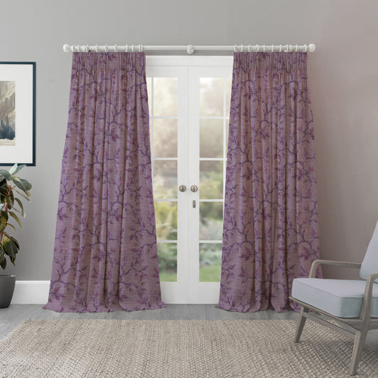 Vesper 138Cm Hamish Fabric - Violet Sample