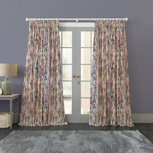 Woodbury 145Cm Fiona Fabric - Loganberry Sample