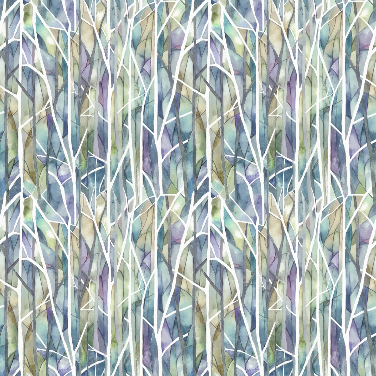 Woodbury 145Cm Fiona Fabric Metre - Skylark