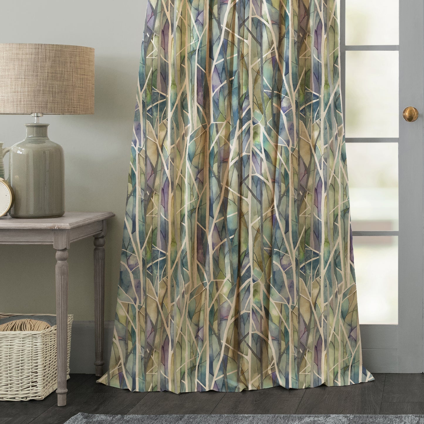 Woodbury 145Cm Fiona Fabric - Skylark Sample